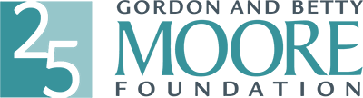 Moore Foundation 25th anniversary logo color footer